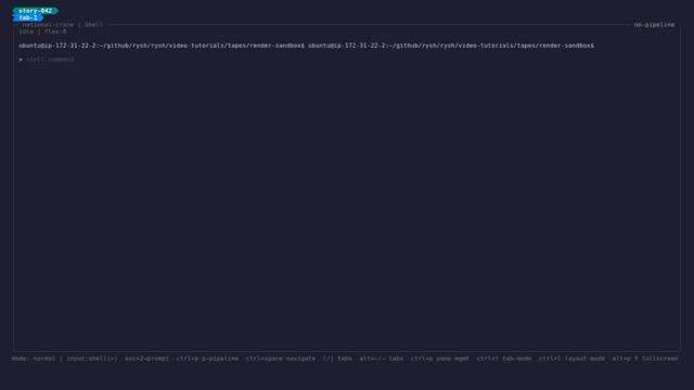 Running Vim & Htop preview
