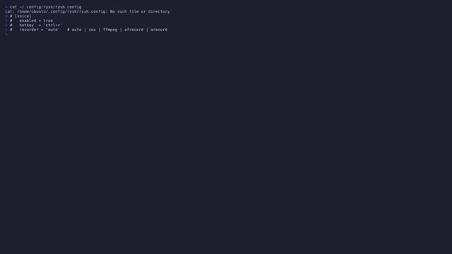 Voice Prompting (Ctrl+R) preview