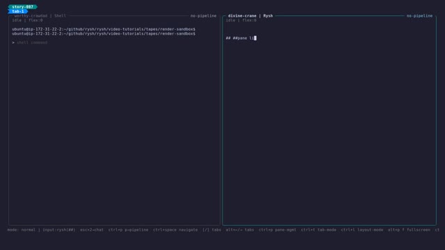 Pipeline Events (##>) preview